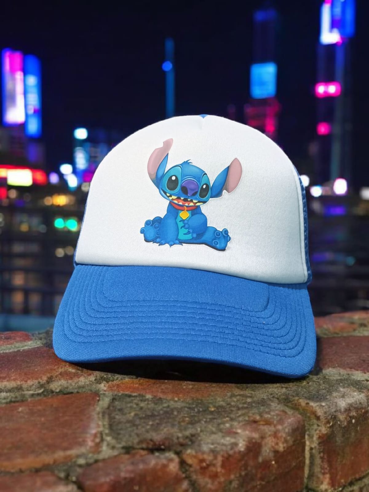 Gorra Lilo y Stich (rojo/blanco)